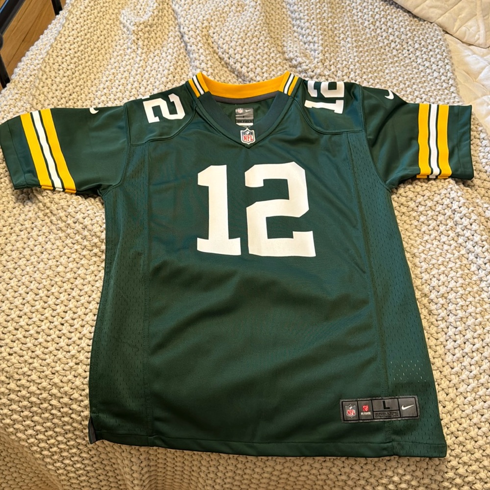 Green Bay Packers Jersey- Youth Large